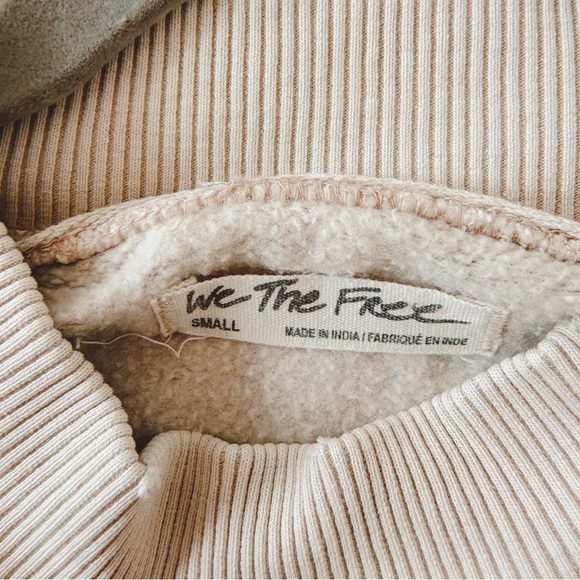 We The Free by Free People Beige Crewneck Sweatshirt - Picture 6 of 8